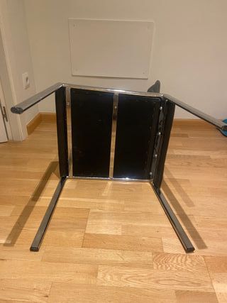 Conjunto 6 Sillas Comedor Polipiel Negra