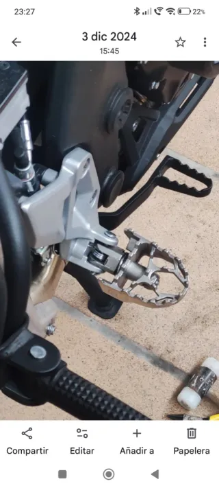 Ya hecha la segunda revisión. Voge 525 DSX