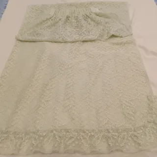 Cortina de ducha de encaje