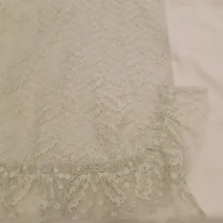 Cortina de ducha de encaje