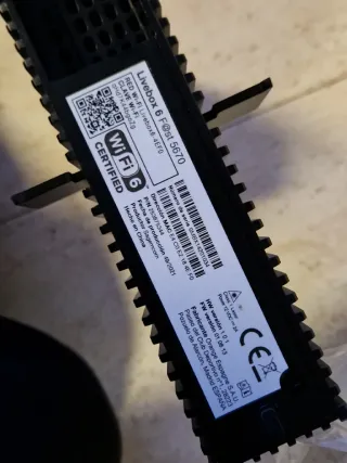 Router Livebox 6+  wifi 6 orange y livebox 6