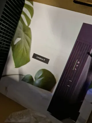 Router Livebox 6+  wifi 6 orange y livebox 6