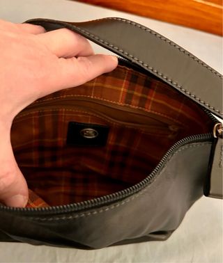 Borsa The Bridge nera vintage originale