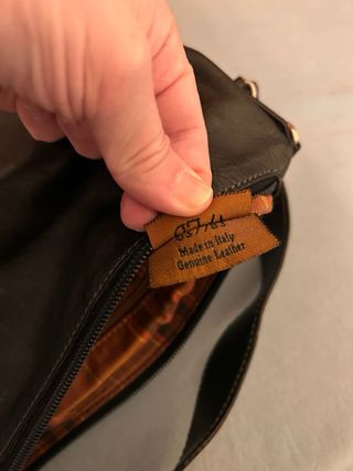 Borsa The Bridge nera vintage originale