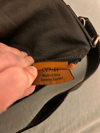 Borsa The Bridge nera vintage originale