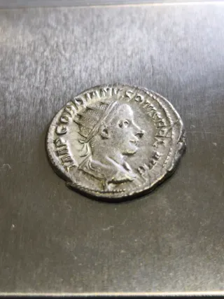 Moneda Romana Emperador Gordiano III