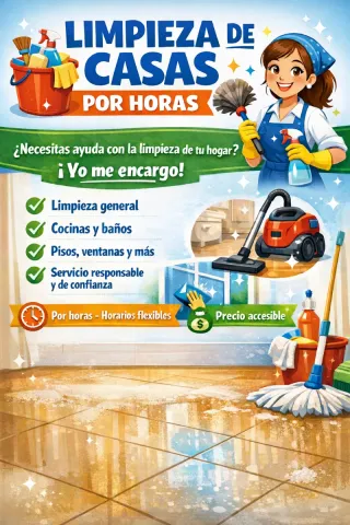 Limpiezas de casas por horas