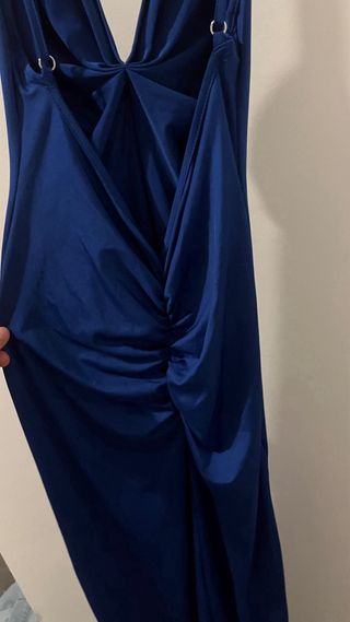 Abito lungo da sera Shein blu