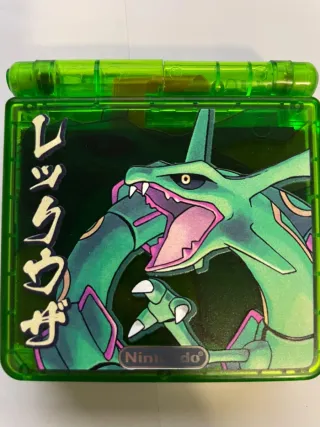Game Boy Advance SP Rayquaza
