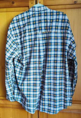 Camisa manga larga de cuadros - Vintage