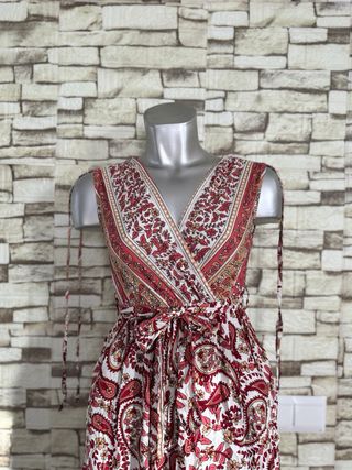 Mono ancho estampado paisley