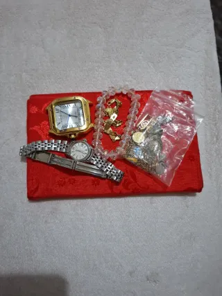 Lotto di gioielli e orologi Cartier