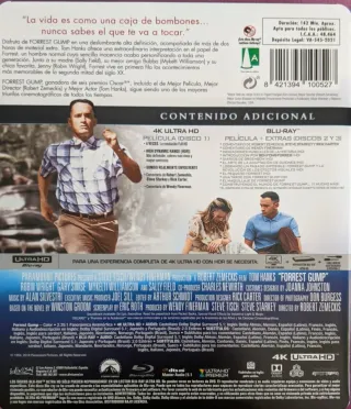 Forrest Gump 4K Steelbook Precintada