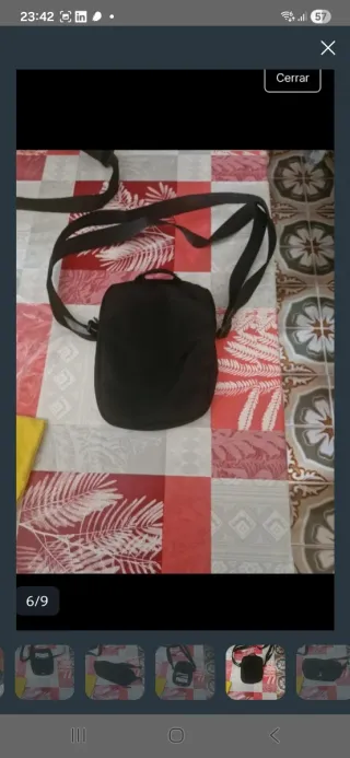 Riñonera Adidas Negra