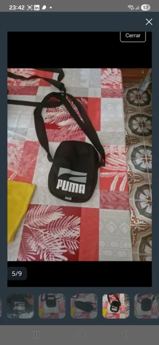 Riñonera Adidas Negra