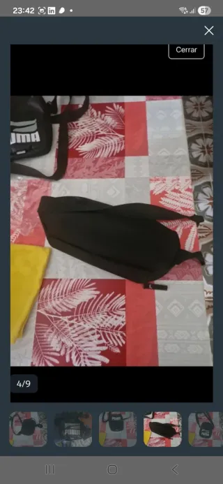 Riñonera Adidas Negra