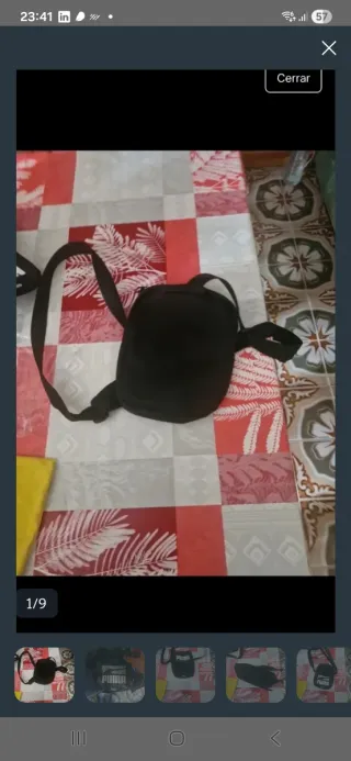 Riñonera Adidas Negra