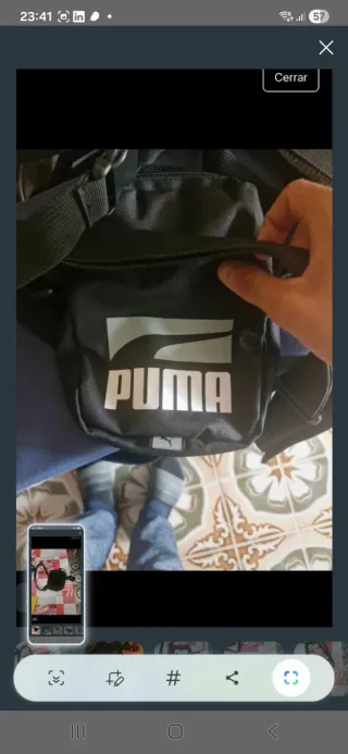 Riñonera Adidas Negra