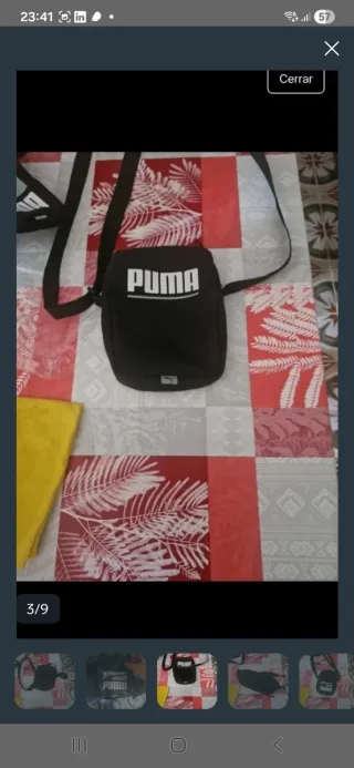 Riñonera Adidas Negra