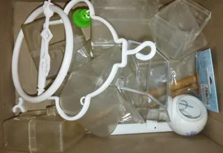 Material para la cría de pájaros