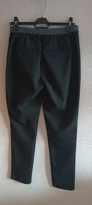 Pantalón vestir negro Cortefiel Talla S