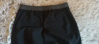 Pantalón vestir negro Cortefiel Talla S