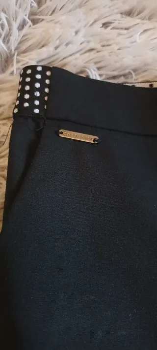 Pantalón vestir negro Cortefiel Talla S