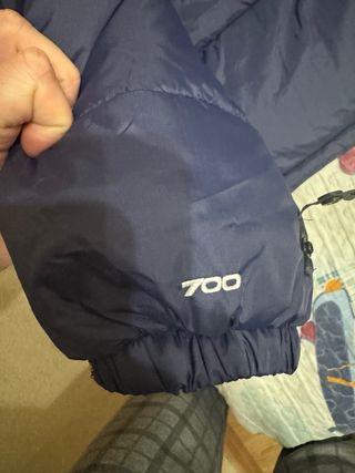 Chaqueta The North Face Azul y Negra