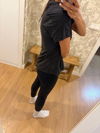 Camiseta deportiva Dash and Stars Talla S Negra