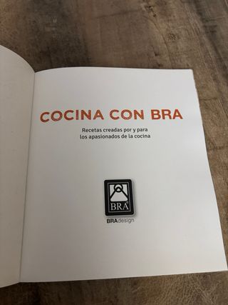 Libro cocina con bra