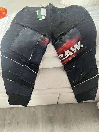 Chaqueta G-Star RAW M Negra Estampado