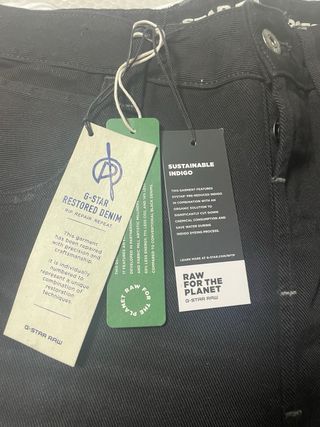 Chaqueta G-Star RAW M Negra Estampado