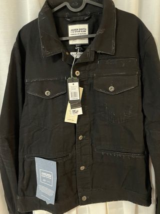 Chaqueta G-Star RAW M Negra Estampado