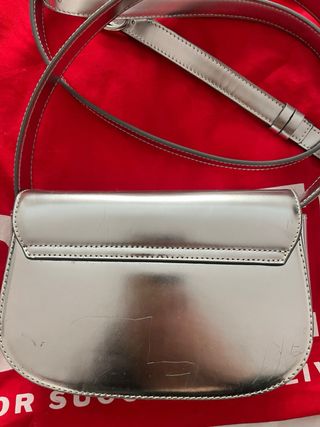 Bolso Diesel plateado