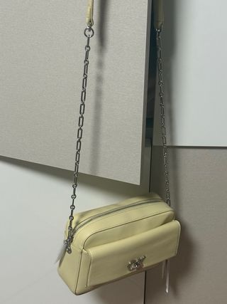 Calvin Klein Re-Lock Pocket Crossbody Bag – Cream