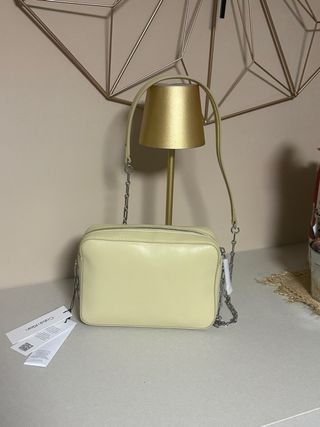 Calvin Klein Re-Lock Pocket Crossbody Bag – Cream