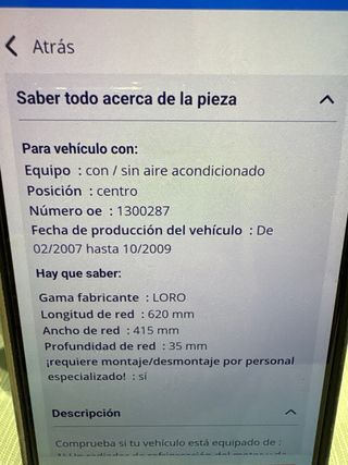 Radiador Opel Corsa D