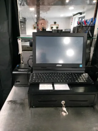 TPV MSI con impresora ,cajón billetero+ programa