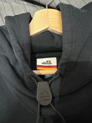 Sudadera Ellesse Negra con Logo