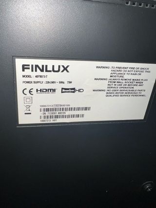 Smart TV Finlux 40 Negro