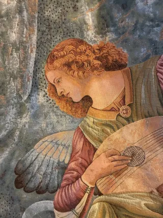 Tapiz Ángel con Laúd