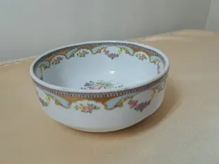 Ciotola Limoges in Porcellana Decorata