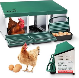 NUEVO! Ponedero para Gallinas 81x51x47cm
