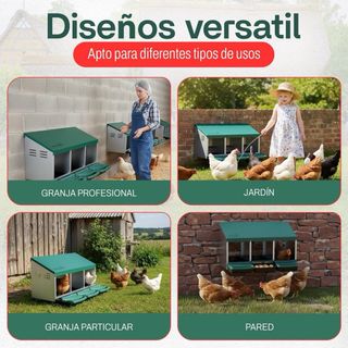 NUEVO! Ponedero para Gallinas 81x51x47cm