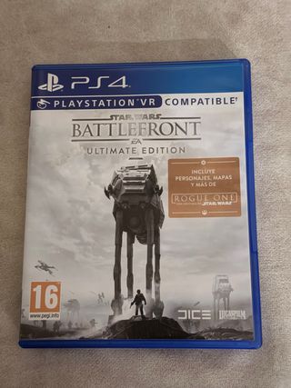 PS4 Star Wars Battlefront Ultimate Edition