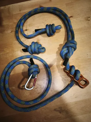 Disipador Cassin Vía Ferrata