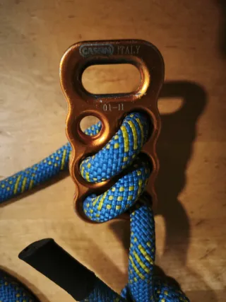 Disipador Cassin Vía Ferrata