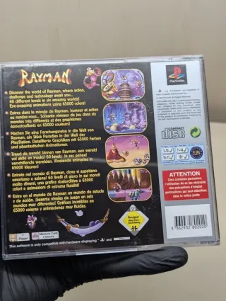 Rayman Platinum PS1 PAL Completo