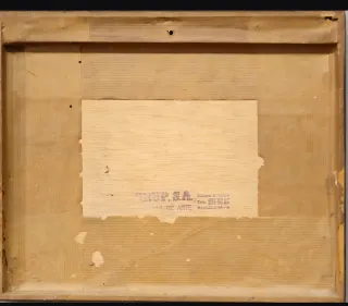 Obra César Olmos firmada y numerada original