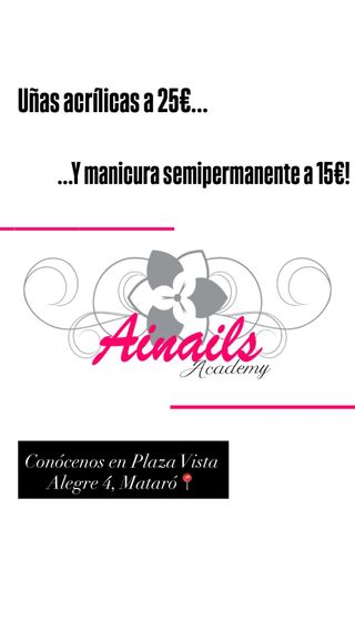 Servicio de uñas acrílicas en Mataró